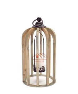2025 Wooden <b>Lantern</b> Decorative Hot Selling Customization Reusable Degradable Farmhouse - Product Image 3