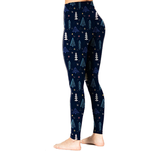 Personalizado de secado rápido transpirable correr mujeres Yoga Fitness Leggings cintura alta moda mallas de Yoga sin costuras - Product Image 2