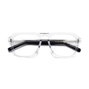 Figroad Unisex Stock Lectura Venta al por mayor Monturas de gafas Ópticas Hombres Gafas de lujo con prescripción