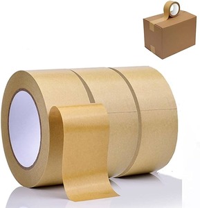 High Quality Single Sided Eco-Friendly Glossy Kraft Adhesive Paper & Film OEM ODM Supplies for Masking Tape Applications - Product Image 5