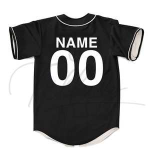Entrega Rápida, Jersey de Béisbol con Impresión Personalizada, Manga Corta, Transpirable, de Secado Rápido, Azul, Impresión Digital para Hombre - Product Image 6