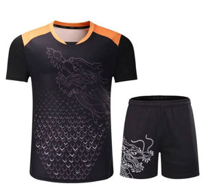 Nouveaux ensembles de tennis pour hommes avec design graphique, impression par sublimation, séchage rapide, respirant - Product Image 6