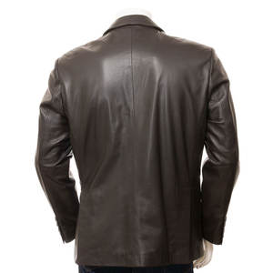 Veste d'hiver pour homme en cuir de vache véritable, imperméable, coupe-vent, respirante, style streetwear, fabriquée par un fabricant professionnel - Product Image 2