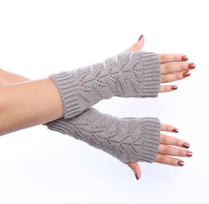 100% Acrylic Jacquard Knit Winter <b>Gloves</b> Fashionable Thick Thermal Sports <b>Gloves</b> for Cycling Casual Outdoor Daily Use Plain - Product Image 5