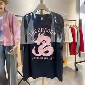 เสื้อยืดแขนสั้นสำหรับผู้หญิงเสื้อยืดปักลาย3D ระบายอากาศได้ดีปรับแต่งได้สำหรับร้านค้า - Product Image 5