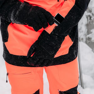 Chaqueta de esquí personalizada para hombre Proveedor OEM Tela impermeable Aislamiento cálido Cremallera a prueba de viento Impresión de logotipo Marca de etiqueta privada - Product Image 3