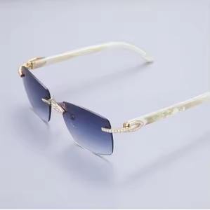 แว่นกันแดดกรอบสี่เหลี่ยมสำหรับผู้หญิงผู้ชาย - Product Image 5