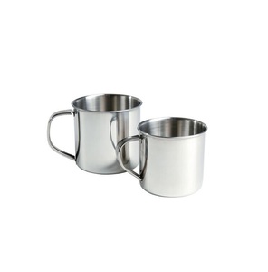 Taza de té y café de acero inoxidable, taza de acero inoxidable de alta calidad, fabricante hecho a mano, uso clásico de artículos de mesa de cocina para el hogar - Product Image 2