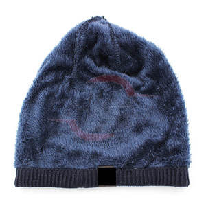 Wholesale Premium Quality 100% <b>Wool</b> & Cotton Jacquard <b>Beanie</b> <b>Hats</b> Customized Latest Design <b>Beanie</b> <b>Hats</b> - Product Image 3