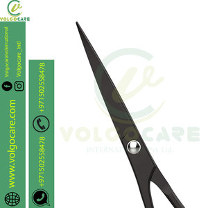 Ciseaux de coupe de cheveux de barbier de qualité professionnelle poignée en acier inoxydable de qualité salon pointe de lame tranchante Style Unique - Product Image 2