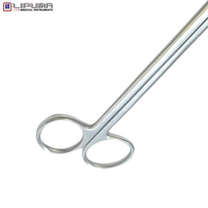 กรรไกรผ่าตัดสัตว์เลี้ยง LIPUMA คุณภาพสูง ขนาด 9 นิ้ว ทำจากเหล็กกล้าไร้สนิม แบบโค้ง สำหรับการผ่าตัดเนื้อเยื่อละเอียดอ่อน - Product Image 6