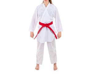 Conjunto de uniforme unisex de alta calidad Karate Gi para adultos sarga/material de lona transpirable y cómodo servicio OEM - Product Image 1