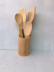 ชุดเครื่องครัวด้ามยาวทำจากไม้พายเครื่องใช้ในครัวเรือนดีไซน์รูปไก่ - Product Image 6