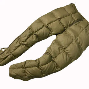 Pantalones Cargo acolchados para hombre más vendidos, lavado oscuro ligero con impresión de logotipo profesional personalizado, precio directo del fabricante - Product Image 1