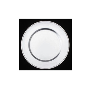 Plato de Presentación de Acero Inoxidable Martillado de Lujo, Ecológico, Decoración de Mesa para Bodas, Vajilla Metálica, Color Personalizado, Hecho a Mano - Product Image 1