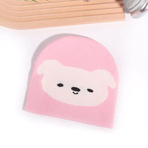 Gorro de Punto con Diseño de Pollo de Dibujos Animados, Tejido a Mano, Ajustable, con Logotipo Personalizado, Cortavientos, Cálido para Bebé Niño, Otoño/Invierno - Product Image 4