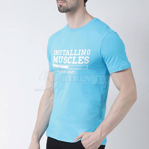 เสื้อยืดแขนสั้นผู้ชายดีไซน์ใหม่สำหรับฤดูร้อน ดีไซน์ล่าสุด สีสันปรับแต่งได้ - Product Image 3