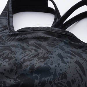 Sujetador Deportivo Premium para Mujer, Spandex/Nailon, Transpirable, Talla Grande, Simple, Alto Soporte, Sin Costuras - Product Image 5