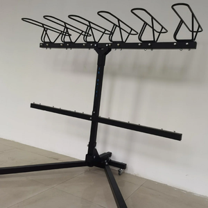 REYNOL Porte-vélos vertical à <span class=keywords><strong>attelage</strong></span> à <span class=keywords><strong>prix</strong></span> d'usine Porte-vélos à échelle en acier au carbone pour 4 vélos - Product Image 3