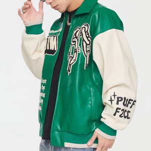 เสื้อแจ็กเก็ตมีตัวแทนสำหรับผู้ชายเสื้อแจ็กเก็ตแบบเต็มแขนสำหรับผู้ชายใหม่2025ออกแบบได้ตามต้องการ - Product Image 4