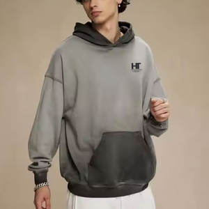 เสื้อฮู้ดผ้าคอตตอนน้ำหนักเบาเป็นมิตรกับสิ่งแวดล้อมเสื้อฮู้ดลายแสง100% สำหรับฤดูหนาวดีไซน์ล่าสุด - Product Image 3