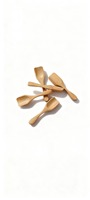Ustensiles de cuisine en bois d'acacia : Spatules, louches jetables, biodégradables, écologiques, recyclables, de luxe, pour la cuisine et les fêtes, en bambou