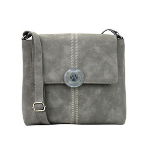 Sac à main élégant pour femme en cuir PU léger de haute qualité avec doublure en coton, fermeture éclair et chaînes - Product Image 3