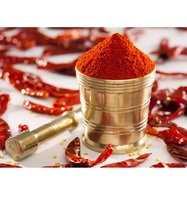 Bubuk Cabai Merah Kering Aromatik Pedas, Kualitas Medis, Campuran Cabai Alami Murni, Umur Simpan 1 Tahun, 100kg, Produsen India