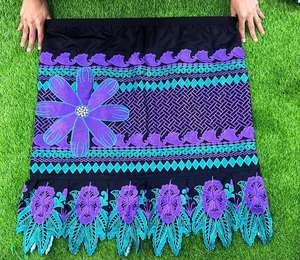 Women's Embroidered <b>Skirts</b> <b>Long</b> and Short with <b>Floral</b> Designs Lace Decorations Casual Polynesian <b>Skirts</b> - Product Image 1