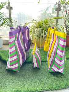 Bolsas con cremallera de polipropileno reciclado de nailon ecológico, bolsas de lavandería de plástico sostenible, modelo de suministro a granel, bolsa tejida de PP DE LA India - Product Image 2