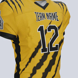 Camisetas sublimadas de fútbol americano, venta al por mayor, camiseta de fútbol, camisetas bordadas personalizadas, camiseta de fútbol americano - Product Image 6