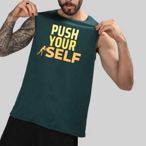 เสื้อกล้ามออกกำลังกายแฟชั่นสำหรับผู้ชาย-สวมใส่สบายและแห้งเร็ว-เหมาะสำหรับการออกกำลังกายการฝึกและชุดลำลอง - Product Image 4