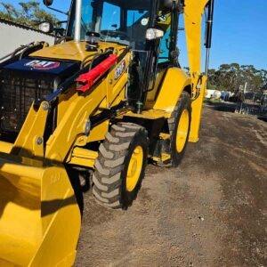 2017 para Cat 428F2 Mini Loader 8500 horas retroexcavadora usada con cargador delantero y trasero Motor de cargador de tractor de 10 toneladas como componente central - Product Image 6