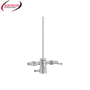 Funda de operación manual Surtechs para fuente de energía con 2 grifos giratorios, juego de artroscopia con certificación CE, 1 año de garantía - Product Image 5