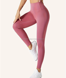 2024 logotipo personalizado levantamiento de glúteos pantalones de diseñador de cintura alta Yoga Leggings mujeres ropa deportiva logotipo personalizado gimnasio entrenamiento - Product Image 2