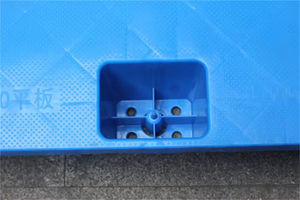 Palettes en plastique empilables économisant la taille 1200*1000*145mm de volume d'expédition - Product Image 4