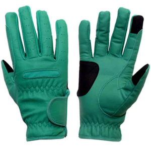 Gants de sport de sécurité de course équestre personnalisés de haute qualité gants parfaits en cuir d'équitation pour l'hiver OEM en tissu macro - Product Image 2