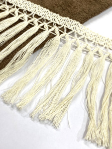 Alta calidad poliéster blanco Gimp espejo encaje ajuste Soluble en agua 2 pulgadas para vestido de novia ofertas en venta al por mayor - Product Image 6