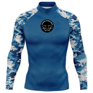 Maillots de compression de haute qualité pour hommes, rash guard, salle de sport, fitness, natation, respirant, antibactérien, séchage rapide, protection solaire UPF50 - Product Image 6