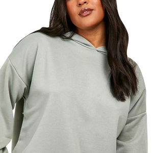 Sudaderas Extra Grandes con Lavado Ácido para Mujer, Ropa de Invierno, 100% Algodón, Fabricación Profesional en Fábrica, Alta Calidad, Logotipo Frontal - Product Image 6