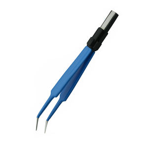 Pince McPherson incurvée, instrument chirurgical ophtalmique durable à manche plat en acier, idéale pour la ligature des sutures - Meilleures ventes - Product Image 5