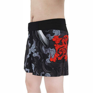 Pantalones cortos de MMA de alta calidad para hombre, logotipo personalizado, impresión por sublimación, pantalones cortos de agarre, ropa deportiva, pantalones cortos de MMA de entrenamiento - Product Image 3