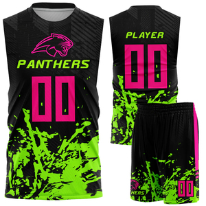 Maillots de lacrosse personnalisés 7V7, uniformes antibactériens, respirants, à séchage rapide, 100% polyester, sans manches, compression, logo personnalisé - Product Image 6