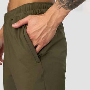 กางเกงกีฬาผู้ชายฤดูใบไม้ผลิและฤดูใบไม้ร่วงกางเกงลำลองหลวมกางเกงเสื้อผ้าผู้ชายสีทึบผ้าฝ้าย100% มีกระเป๋า - Product Image 4