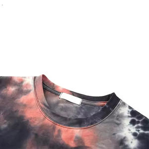 T-shirts délavés à l'acide pour hommes de nouveau style vêtements de rue respirants avec logo personnalisé confortables pour hommes et femmes - Product Image 3