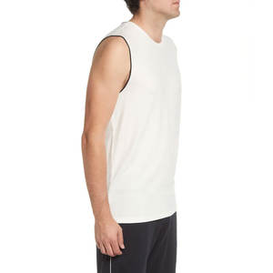 OEM Custom Stringer Fitness Quick Dry Muscle Sleeveless Sports Oversized 100% Cotton Gym tank Top Running <b>Singlet</b> <b>for</b> <b>Men</b> - Product Image 3