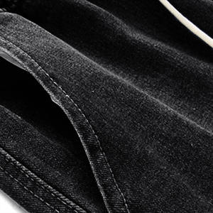 Custom Design Mens Acid Washed Denim <b>Shorts</b> Private Label Logo Embroidery Printing Tag Options OEM Factory Bulk Orders - Product Image 5