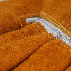 Gants de soudage de haute qualité en cuir pleine fleur avec paume et pouce renforcés pour une utilisation quotidienne en extérieur - Product Image 6