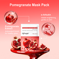 Masque facial hydratant aux fruits, masque facial au collagène, cosmétiques coréens, soin nourrissant de la peau, masque facial