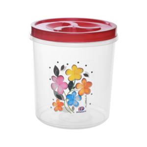 Récipient de stockage en plastique rond de haute qualité de vente chaude distributeur de nourriture d'injection de PP pour l'usage de cuisine - Product Image 1